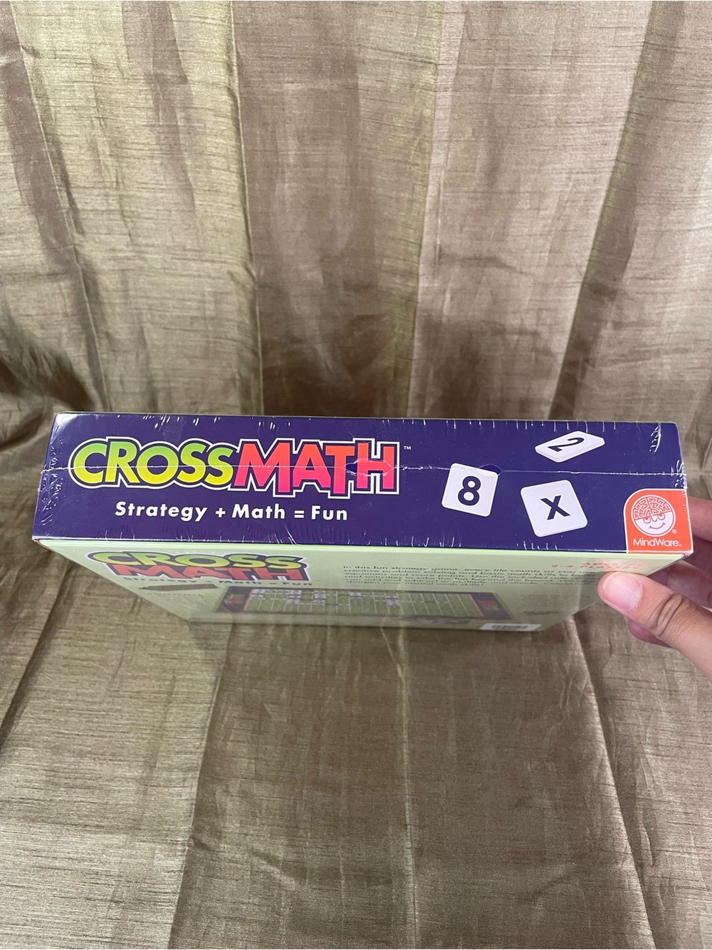 Mindware CrossMath Game Cross Math Strategy + Math = Fun 2021 New Sealed - Picture 3 of 3